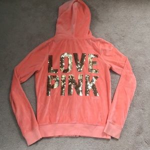 Victoria’s Secret PINK Velour Sweatshirt & Sweats